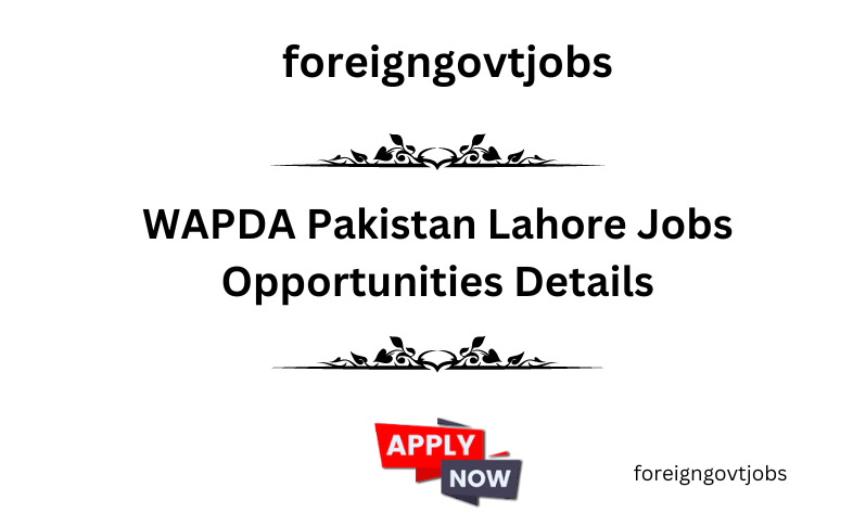 Pakistan Lahore Jobs