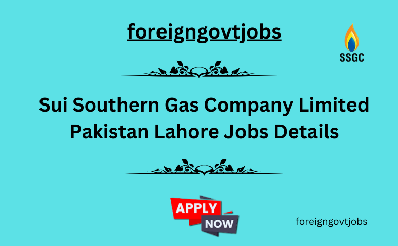 Pakistan Lahore Jobs